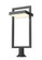 Luttrel LED Outdoor Pier Mounted Fixture in Black (224|566PHXLR553PMBKLE)