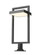Luttrel LED Outdoor Pier Mounted Fixture in Black (224|566PHXLR533PMBKLE)