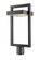 Luttrel LED Outdoor Post Moun Fixture in Black (224|566PHBRBKLED)