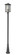 Aspen Three Light Outdoor Post Mounted Fixture in Black (224|554PHXLR519PBK)