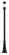 Luminata LED Outdoor Post Moun Fixture in Black (224|553PHB519PBKLED)