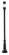 Luminata LED Outdoor Post Moun Fixture in Black (224|553PHB518PBKLED)