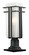 Abbey One Light Outdoor Pier Mounted Fixture in Black (224|549PHBR533PMBK)