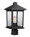 Portland One Light Outdoor Post Mount Fixture in Black (224|531PHMRBK)