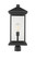 Portland One Light Outdoor Post Mount Fixture in Black (224|531PHBXLRBK)