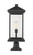 Portland One Light Outdoor Pier Mounted Fixture in Black (224|531PHBXLR533PMBK)