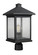 Portland One Light Outdoor Post Mount Fixture in Oil Rubbed Bronze (224|531PHBRORB)