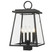 Broughton Four Light Outdoor Post Mount Fixture in Black (224|521PHBSBK)