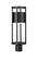 Luca LED Outdoor Post Moun Fixture in Black (224|517PHMBKLED)