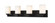 Soledad Four Light Vanity in Matte Black (224|4854VMB)
