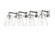 Harper Four Light Vanity in Chrome (224|4834VCH)