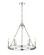 Barclay Six Light Chandelier in Polished Nickel (224|482R6PN) Barclay Six Light Chandelier in Polished Nickel (224|482R6PN)