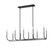 Haylie Ten Light Linear Chandelier in Matte Black / Brushed Nickel (224|47910LMBBN)