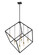 Vertical Seven Light Chandelier in Bronze + Olde Brass (224|478P44BRZOBR)