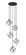 Vertical Five Light Chandelier in Bronze + Olde Brass (224|4785BRZOBR)