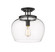Joliet One Light Semi Flush Mount in Matte Black (224|473SF13MB)