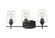 Joliet Three Light Vanity in Matte Black (224|4733VMB)