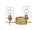 Joliet Two Light Vanity in Olde Brass (224|4732VOBR)