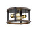Kirkland Two Light Flush Mount in Rustic Mahogany (224|472F2RRM)