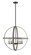 Kirkland Six Light Chandelier in Ashen Barnboard (224|472B26ABB)