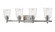 Bohin Four Light Vanity in Brushed Nickel (224|4644VBN)