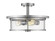 Savannah Three Light Semi Flush Mount in Brushed Nickel (224|462SF16BN)