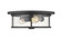Savannah Three Light Flush Mount in Bronze (224|462F16BRZ)