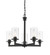 Savannah Five Light Chandelier in Bronze (224|4625BRZ)