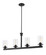 Savannah Four Light Linear Chandelier in Bronze (224|4624LBRZ)