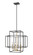 Titania Four Light Chandelier in Bronze + Olde Brass (224|45422BRZOBR)