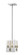 Oberon One Light Pendant in Chrome (224|453SQMPCH)