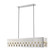 Oberon Seven Light Linear Chandelier in Chrome (224|45343CH)