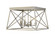 Trestle Four Light Flush Mount in Antique Silver (224|447F18AS)