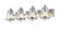 Mariner Four Light Vanity in Brushed Nickel (224|4444VBN)