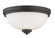 Ashton Two Light Flush Mount in Bronze (224|443F2BRZ)