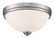 Ashton Two Light Flush Mount in Brushed Nickel (224|443F2BN)