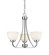 Ashton Three Light Chandelier in Chrome (224|4433CH)