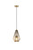 Quintus One Light Pendant in Rubbed Brass (224|442MPRB)