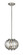 Moundou One Light Pendant in Brushed Nickel (224|4388BN)
