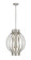 Moundou Six Light Pendant in Brushed Nickel (224|43620BN)