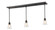 Annora Three Light Linear Chandelier in Olde Bronze (224|428MP3OB)