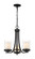 Willow Three Light Chandelier in Matte Black (224|4263CMB)