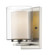 Willow One Light Wall Sconce in Brushed Nickel (224|4261SBN)