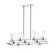Datus Ten Light Linear Chandelier in Polished Nickel (224|400810PN)