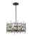 Garroway Six Light Chandelier in Matte Black (224|400724MB)