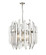 Bova Six Light Chandelier in Polished Nickel (224|40069PN)