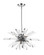 Burst Eight Light Chandelier in Chrome (224|40038LCH)