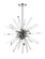 Burst Eight Light Chandelier in Chrome (224|40038CH)
