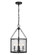 Barrington Four Light Pendant in Matte Black (224|346P12MB)
