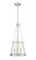 Prescott Three Light Pendant in Brushed Nickel (224|341P12BN)